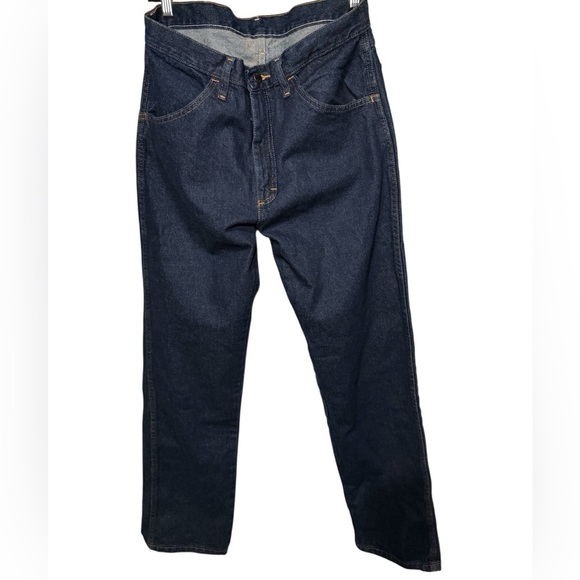 NEW-Wrangler Rustler Blue Straight Denim Jeans. Multiple Sizes - Picture 1 of 11